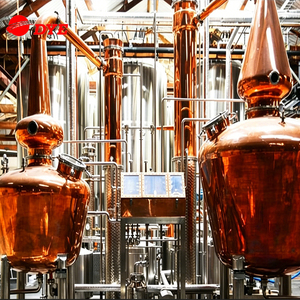 Alambique de cobre de 2000L+1500L para destilación de whisky con fermentador y tanque de maceración: Servicio integral, desde el diseño hasta la instalación - Product Image 2