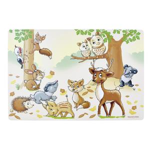ริทเซนฮอฟฟ์&เบรเกอร์แผ่นรองโต๊ะลายสัตว์ป่าชุดรับประทานอาหารสำหรับเด็ก 30x40 ซม. - Product Image 1