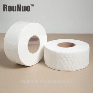 Superventas madera pulpa <span class=keywords><strong>2</strong></span> capas de tejido en relieve blanco papel higiénico Jumbo - Product Image 2