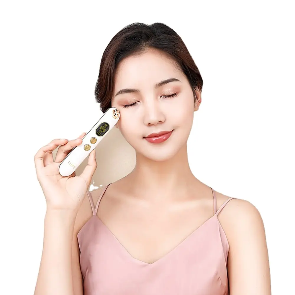 Handheld Portable Rf Radio Frequency Skin Tighten Under Eye Wrinkles Removal Device Rf Eye Massager Pen Eye Beauty Device