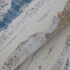 Thảm phòng khách lớn 12x12 Chất lượng cao màu <span class=keywords><strong>x</strong></span>ám nhà trang trí sang trọng Máy làm WILTON contemporer thảm thảm - Product Image 3