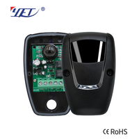 Fotocélula de Haz Único Infrarrojo YET616 de Largo Alcance DC9~50V/AC6~36V, Sensor de Haz Único Infrarrojo para Sistema de Seguridad