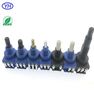 20 Years YH Professional Potentiometer Switch Manufacturer 500k Potentiometers With Push Switch With UL Certification For Dimmer