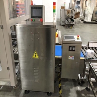Machine d'emballage de caisses robotisée Delta, bras robotisé automatique de préhension et de placement, chargeur par le haut, emballage de caisses robotisé parallèle