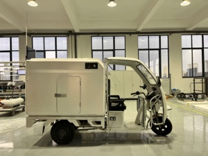 Scooter électrique frigorifique à trois roues, conteneur à double température, portable, pour camping-car, chaîne du froid extérieure, pour la dernière mile - Product Image 3