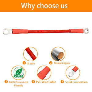 Terminal de Anillo O Personalizado con Aislamiento de PVC para Cable de Arranque Eléctrico y Aplicaciones de Arnés de Cableado Electrónico - Product Image 5