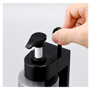 Distributeur de savon mousse mural pour salle de bain et cuisine, sans perçage, en plastique ABS, 360 ml, rechargeable, design moderne - Product Image 2