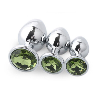 Fournisseur d'usine Jouets sexuels pour adultes Couples Jouets en métal <span class=keywords><strong>Bdsm</strong></span> <span class=keywords><strong>Plug</strong></span> anal Jewel Butt Expand Anal Plugs - Product Image 4