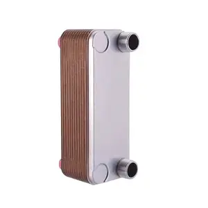 Heat Resistant Pump Recuperator Graphite Heat Exchanger For Heat Closed Loop Radiant Floor For Chiller