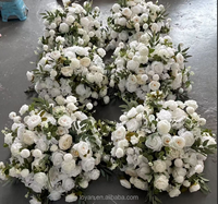 Offre Spéciale – Grandes Boules de Fleurs Artificielles Blanches en Soie pour Centres de Table de Mariage, Arrangements Floraux de 50 cm, 60 cm, 70 cm, 80 cm