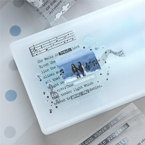 1 rollo de <span class=keywords><strong>cinta</strong></span> <span class=keywords><strong>washi</strong></span> de la serie Sugar Frost Love, estilo Instagram, para decoración de diarios, <span class=keywords><strong>cinta</strong></span> <span class=keywords><strong>washi</strong></span> troquelada. - Product Image 3