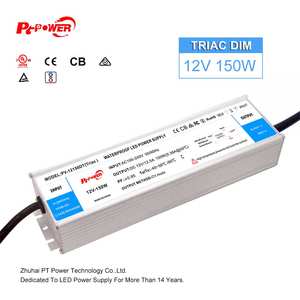 Fuente de alimentación de emergencia de un solo LED regulable de 150W, resistente al agua, IP67, 12V, 24V, controlador Led de voltaje constante para iluminación LED - Product Image 3