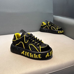 Nouvelles baskets classiques pour hommes, à semelle épaisse, chaussures décontractées tendance avec maille respirante et chaussures de sport légères - Product Image 3