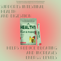 Poudre Probiotique aux Fruits Saveur Pomme, Complément Alimentaire pour la Santé Intestinale et la Vitalité Naturelle, à Base de Spiruline en Sachet