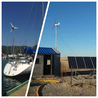 Éolienne verticale de type X de 1 kW, 12 V, pour l'alimentation électrique des cabanes rurales et la production d'électricité hors réseau