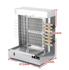 Gas doner kebab máquina/pollo Gas Shawarma máquina para la venta - Product Image 3