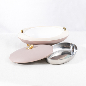 ABS + thép không gỉ cookwares Set 3L 4L 5L 6L thực phẩm ấm hơn soong với nhiệt bảo quản có nắp đậy nhà bếp đồ nấu nướng - Product Image 4