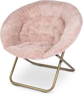 Oversized Modern Club Folding <b>Moon</b> <b>Chair</b> Aluminum Frame Wholesale Portable <b>Camping</b> & Beach <b>Chair</b> Soft Cozy Saucer Design - Product Image 1
