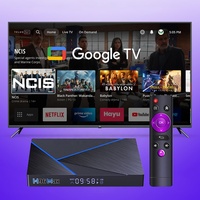 Vente en gros H96 MAX Rockchip RK3566 8K Streaming Internet Smarter Ott 8GB RAM 64GB ROM Meilleure Box TV Android 12 Pro Google