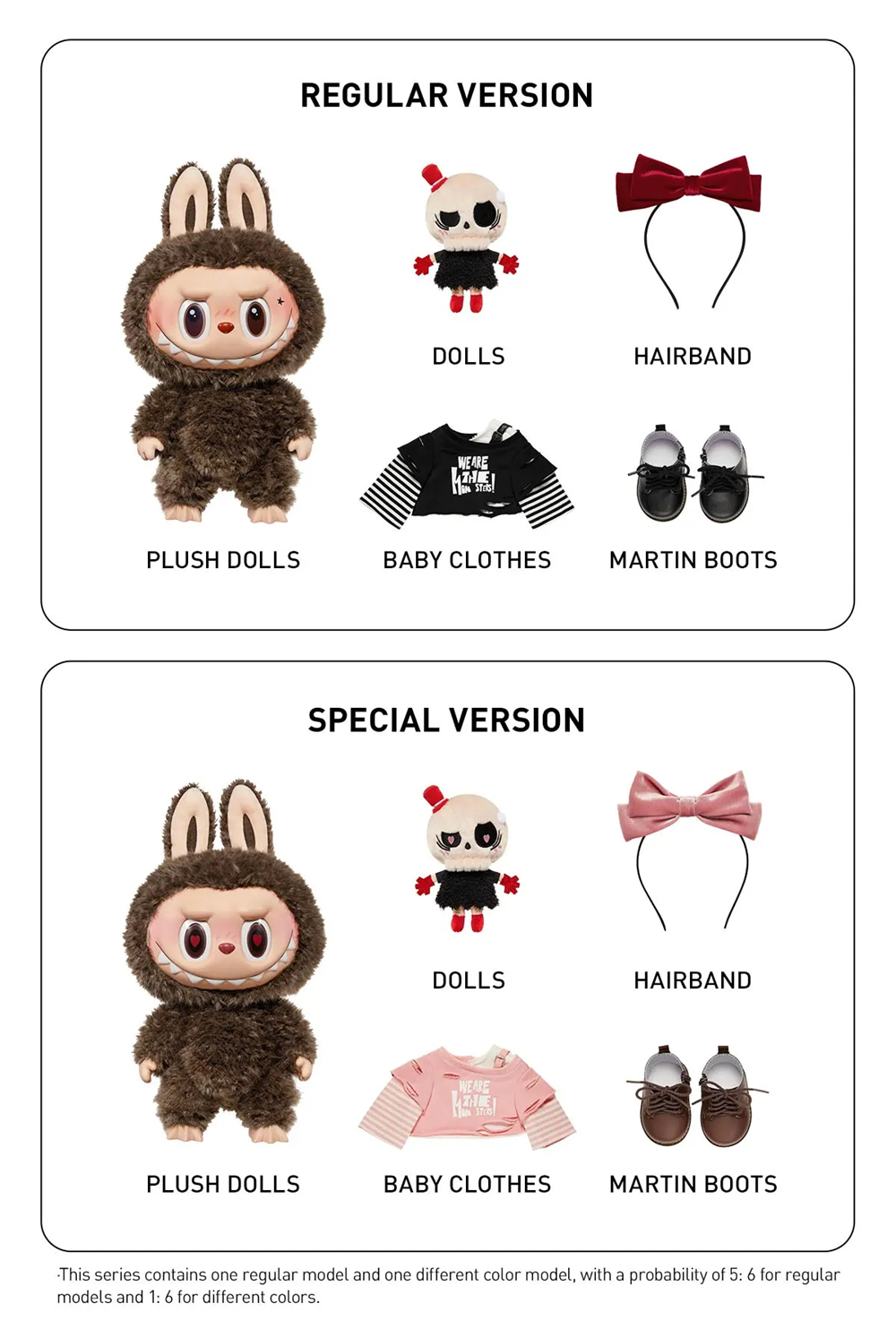 Original POPMART Labubu Catch Me If You Like Me Series Plush Toys