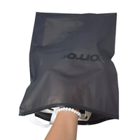 Sacs à fermeture éclair en plastique givré blanc mat personnalisés avec logo imprimé, sacs à fermeture éclair en plastique pour T-shirts, sacs à fermeture éclair en plastique pour cadeaux, vente en gros