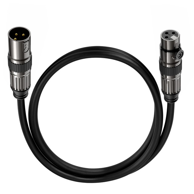 Factory-Supplied 4K Resolution PVC Jacket XLR Male Female XLR Cable Balanced Condenser Mixer Sound Card Microphone Cable Braid