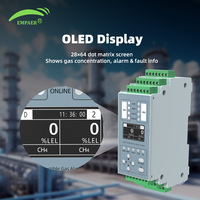 Panel de Control de Detección de Gases de Alta Precisión para Sistema de Alarma de Gases en Hospitales Médicos con Pantalla OLED