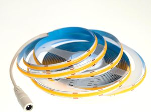 Tira de Luz LED COB de Cobre de 5M IP20, 24V, Ancho de PCB de 8MM, Blanco Cálido/Frío, 11W, 24V CCT, 480LEDs/M en Venta - Product Image 2