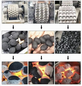 Hot bán thị<span class=keywords><strong>t</strong></span> nướng than dây chuyền sản xuấ<span class=keywords><strong>t</strong></span> than Shisha than bánh Máy gạo đậu phộng trấu gỗ than bánh máy - Product Image 4