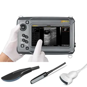 BestScan-Sistema de escáner de ultrasonido S6 táctil para uso veterinario, para escaneo de animales de gran tamaño