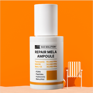 Ampolla Duo Solution Repair Mela, Suero Blanqueador y Nutritivo con Ácido Tranexámico de Alta Potencia, Fórmula de Absorción Profunda para Manchas Oscuras - Product Image 4