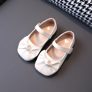 Zapatos de Cuero con Suela Suave para Niñas, Zapatos de Princesa con Suela Suave para Primavera y Otoño, Zapatos de Princesa de Tacón Plano para Niñas - Product Image 3