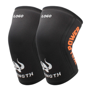 Aolikes 7904 <span class=keywords><strong>Rodillera</strong></span> de compresión de 7mm <span class=keywords><strong>para</strong></span> levantamiento de pesas, sentadillas, peso muerto, entrenamiento cruzado y powerlifting - Product Image 4