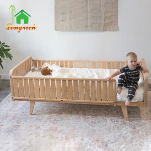 Cama de seguridad de madera para niños con diseño <span class=keywords><strong>popular</strong></span>, diseño de cama de calidad para niños, cama de estilo DIY para niños, adecuada para todas las edades - Product Image 2