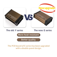 Fuente de Alimentación Conmutada AC-DC para Exteriores, Nueva, Impermeable IP43, 60W-700W, 12V, 10A