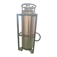 Labu dekar baja tahan karat/mesin pengisi silinder Co2/silinder Gas Co2