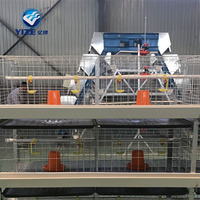 Prix d'usine équipement agricole bétail volaille oiseaux Cages pour poulets de chair pour l'alimentation potable pour le poulet