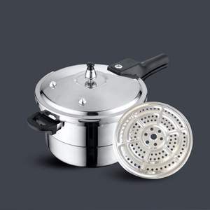 Olla a presión de acero inoxidable ecológica de 4-14 <span class=keywords><strong>litros</strong></span>, cierre de Clip, cocina de mano de plástico - Product Image 1