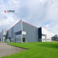 Entrepôt Isolé Préfabriqué, Atelier à Structure Métallique, Usine en Acier, Coût du Bâtiment en Acier