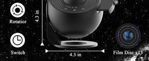 <span class=keywords><strong>Projecteur</strong></span> intelligent d'usine, veilleuse pour bébé avec 13 diapositives de films, <span class=keywords><strong>projecteur</strong></span> d'étoiles et de planètes, <span class=keywords><strong>projecteur</strong></span> de lumière rotatif <span class=keywords><strong>multicolore</strong></span> - Product Image 6