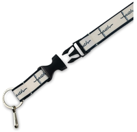 Impression personnalisée Je peux tout faire à travers le Christ qui me renforce la foi Philippiens Lanyard ID Holder Gift