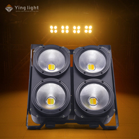 NOUVEAU Projecteur de scène DMX COB LED 2-en-1, 2 yeux 200W, 4 yeux 400W, blanc chaud, pour éclairage de surface et effet blinder