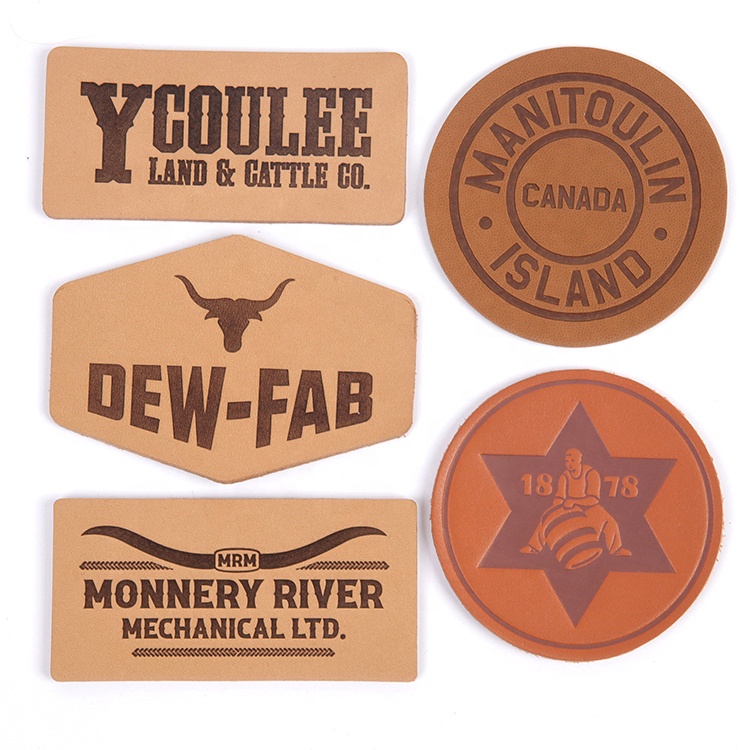 Custom Leather Patches for Jeans Dover Bluff Hats