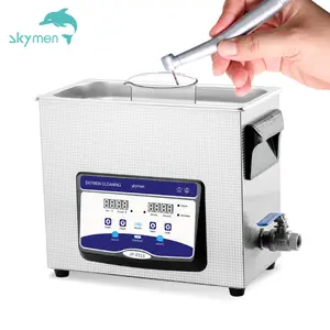 1.7gal 6L medical Ultrasonic Cleaner tooth Denture Aligner Retainer cleaning tiny assemblies lab instrument handpieces machine