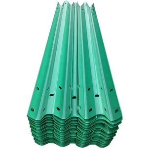Barandilla de carretera de acero galvanizado con inmersión en caliente, barandilla de seguridad de carretera con laminado en frío, barrera Anticolisión de tráfico, hecha en China - Product Image 1