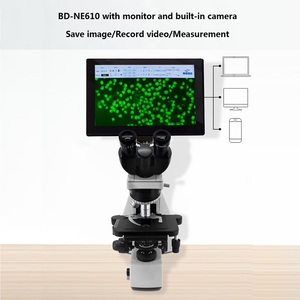 กล้องจุลทรรศน์แบบสามตา Boshida 40X-1000X สำหรับงานวิจัยทางชีววิทยาแบบดาร์กฟิลด์ พร้อมกล้องดิจิตอล สำหรับห้องปฏิบัติการวิจัยทางชีววิทยาและการแพทย์ - Product Image 3