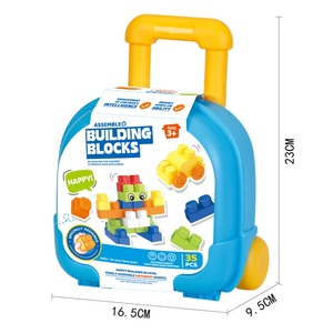 35PCS Blocks Building Toy Set Bau spielzeug für Kinder Tragbare Aufbewahrung sbox Stem Learning Game - Product Image 5