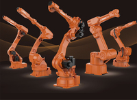 Robot industriel de soudure QJR12-1700 avec la puissance 220V de PLC 3.6KW nouveau pour des applications de construction et de ferme