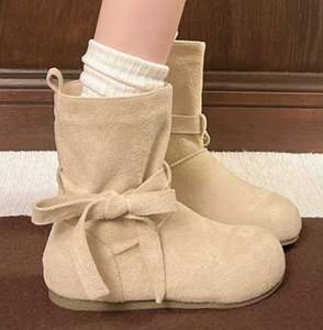 Botas <span class=keywords><strong>de</strong></span> Invierno Ligeras y Versátiles <span class=keywords><strong>con</strong></span> Diseño <span class=keywords><strong>de</strong></span> Cordones, <span class=keywords><strong>Botines</strong></span> Casuales Simples, Suaves, Flexibles y Resistentes - Product Image 2