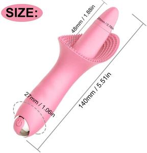 Stimulateur clitoridien pour femmes, jouet sexuel pour femmes, jouet vibrant en forme de langue, mini stimulateur clitoridien pour adultes - Product Image 2